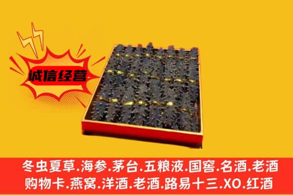 师宗县回收海参